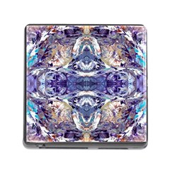 Amethyst Repeats Memory Card Reader (square 5 Slot) by kaleidomarblingart