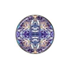 Amethyst Repeats Hat Clip Ball Marker (4 Pack) by kaleidomarblingart