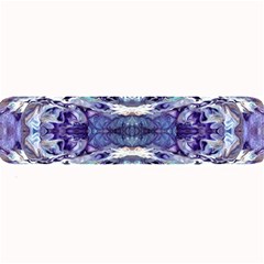 Amethyst Repeats Large Bar Mat by kaleidomarblingart