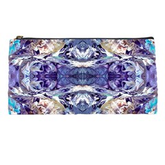 Amethyst Repeats Pencil Case by kaleidomarblingart