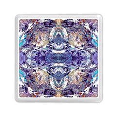 Amethyst Repeats Memory Card Reader (square) by kaleidomarblingart