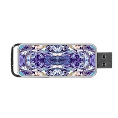 Amethyst Repeats Portable Usb Flash (two Sides) by kaleidomarblingart