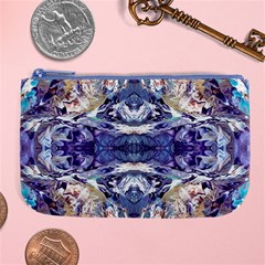 Amethyst Repeats Large Coin Purse by kaleidomarblingart