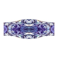 Amethyst Repeats Stretchable Headband by kaleidomarblingart