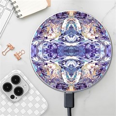 Amethyst Repeats Wireless Charger by kaleidomarblingart