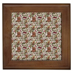 Architecture Ornaments Framed Tile by Gohar