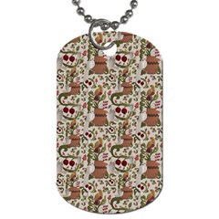 Architecture Ornaments Dog Tag (two Sides) by Gohar