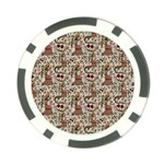 Architecture ornaments Poker Chip Card Guard Front