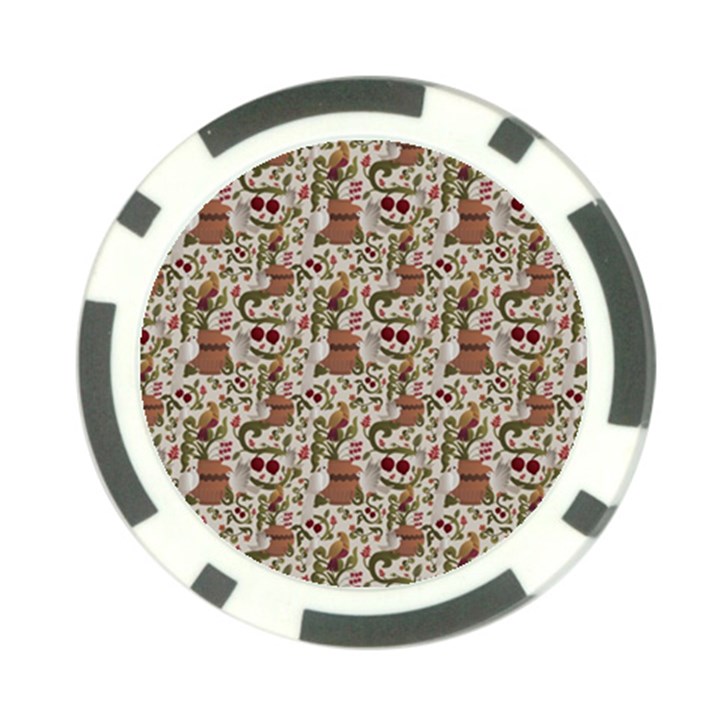 Architecture ornaments Poker Chip Card Guard