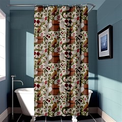 Architecture Ornaments Shower Curtain 36  X 72  (stall)  by Gohar