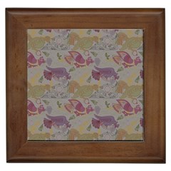 Pattern-tsit Framed Tile by Gohar