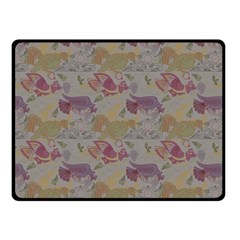 Pattern-tsit Double Sided Fleece Blanket (small)  by Gohar