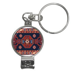 Armenian Carpet Nail Clippers Key Chain