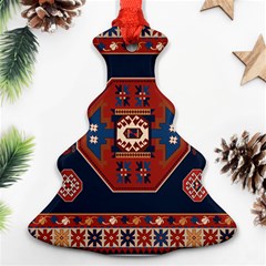 Armenian Carpet Christmas Tree Ornament (two Sides) by Gohar