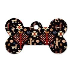 Carpet-symbols Dog Tag Bone (two Sides) by Gohar