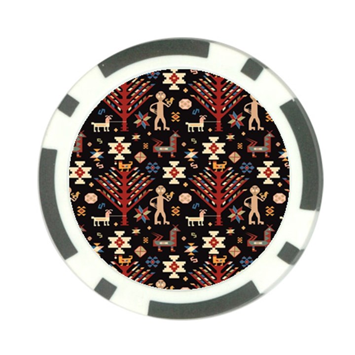 Carpet-symbols Poker Chip Card Guard (10 pack)