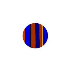 Abstract Blue And Orange 930 1  Mini Magnets by KorokStudios