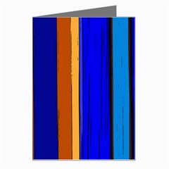 Abstract Blue And Orange 930 Greeting Card