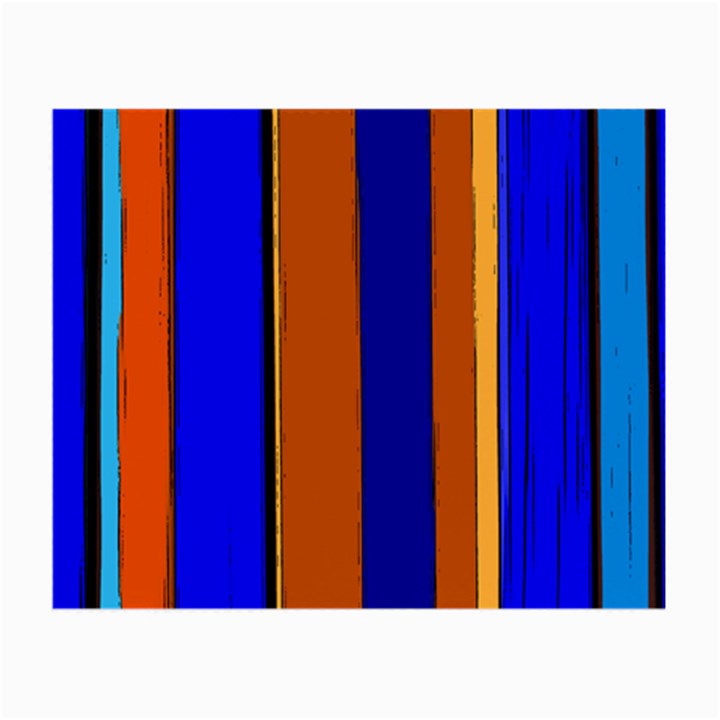 Abstract Blue And Orange 930 Small Glasses Cloth