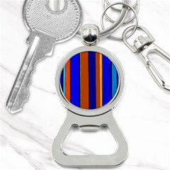 Abstract Blue And Orange 930 Bottle Opener Key Chain