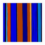 Abstract Blue And Orange 930 Medium Glasses Cloth Front