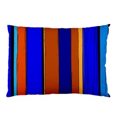 Abstract Blue And Orange 930 Pillow Case