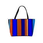 Abstract Blue And Orange 930 Classic Shoulder Handbag Back