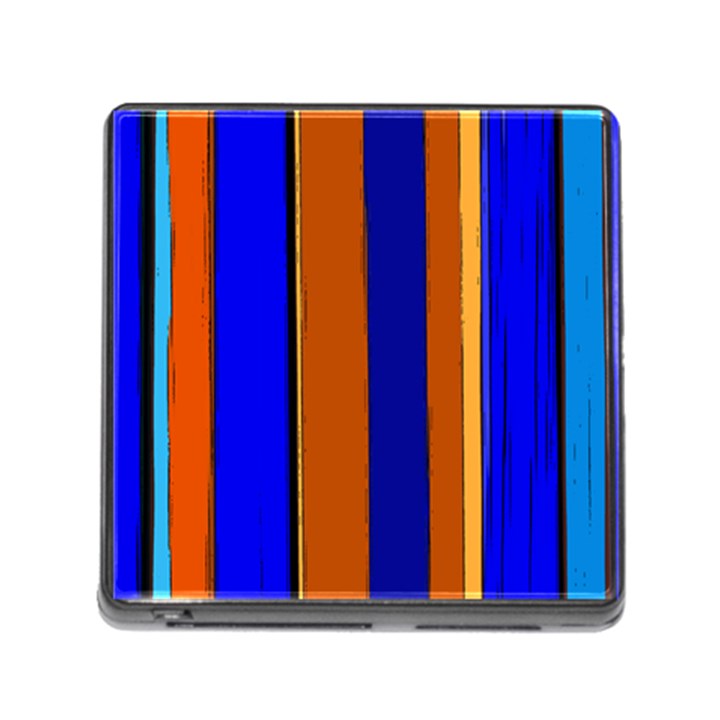 Abstract Blue And Orange 930 Memory Card Reader (Square 5 Slot)