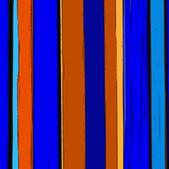 Abstract Blue And Orange 930 Play Mat (rectangle) by KorokStudios