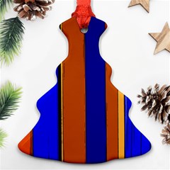 Abstract Blue And Orange 930 Ornament (Christmas Tree) 