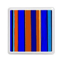 Abstract Blue And Orange 930 Memory Card Reader (Square)