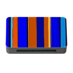 Abstract Blue And Orange 930 Memory Card Reader with CF