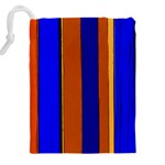 Abstract Blue And Orange 930 Drawstring Pouch (5XL) Back