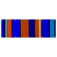 Abstract Blue And Orange 930 Banner And Sign 12  X 4 