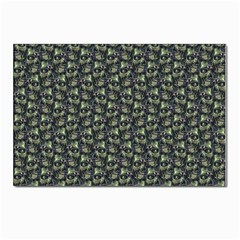 Robot Skull Extreme Close Up Postcard 4 x 6  (pkg Of 10) by dflcprintsclothing