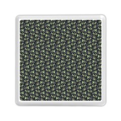 Robot Skull Extreme Close Up Memory Card Reader (square) by dflcprintsclothing