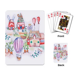 Easter Village  Playing Cards Single Design (rectangle) by ConteMonfrey