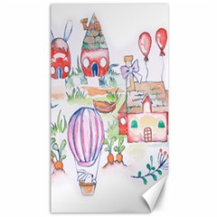 Easter Village  Canvas 40  X 72  by ConteMonfrey