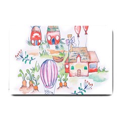 Easter Village  Small Doormat