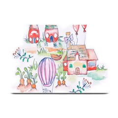 Easter Village  Plate Mats