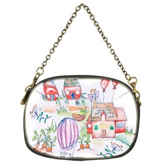 Easter Village  Chain Purse (one Side) by ConteMonfrey