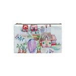 Easter Village  Cosmetic Bag (Small) Front