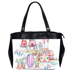 Easter Village  Oversize Office Handbag (2 Sides) by ConteMonfrey