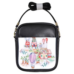 Easter Village  Girls Sling Bag by ConteMonfrey