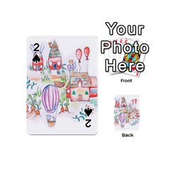 Easter Village  Playing Cards 54 Designs (mini) by ConteMonfrey