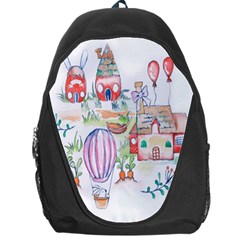 Easter Village  Backpack Bag by ConteMonfrey