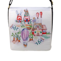 Easter Village  Flap Closure Messenger Bag (l) by ConteMonfrey