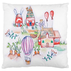 Easter Village  Standard Flano Cushion Case (one Side) by ConteMonfrey