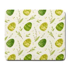 Easter Green Eggs  Large Mousepad by ConteMonfrey