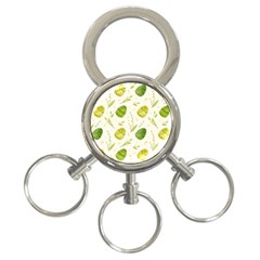 Easter Green Eggs  3-ring Key Chain by ConteMonfrey